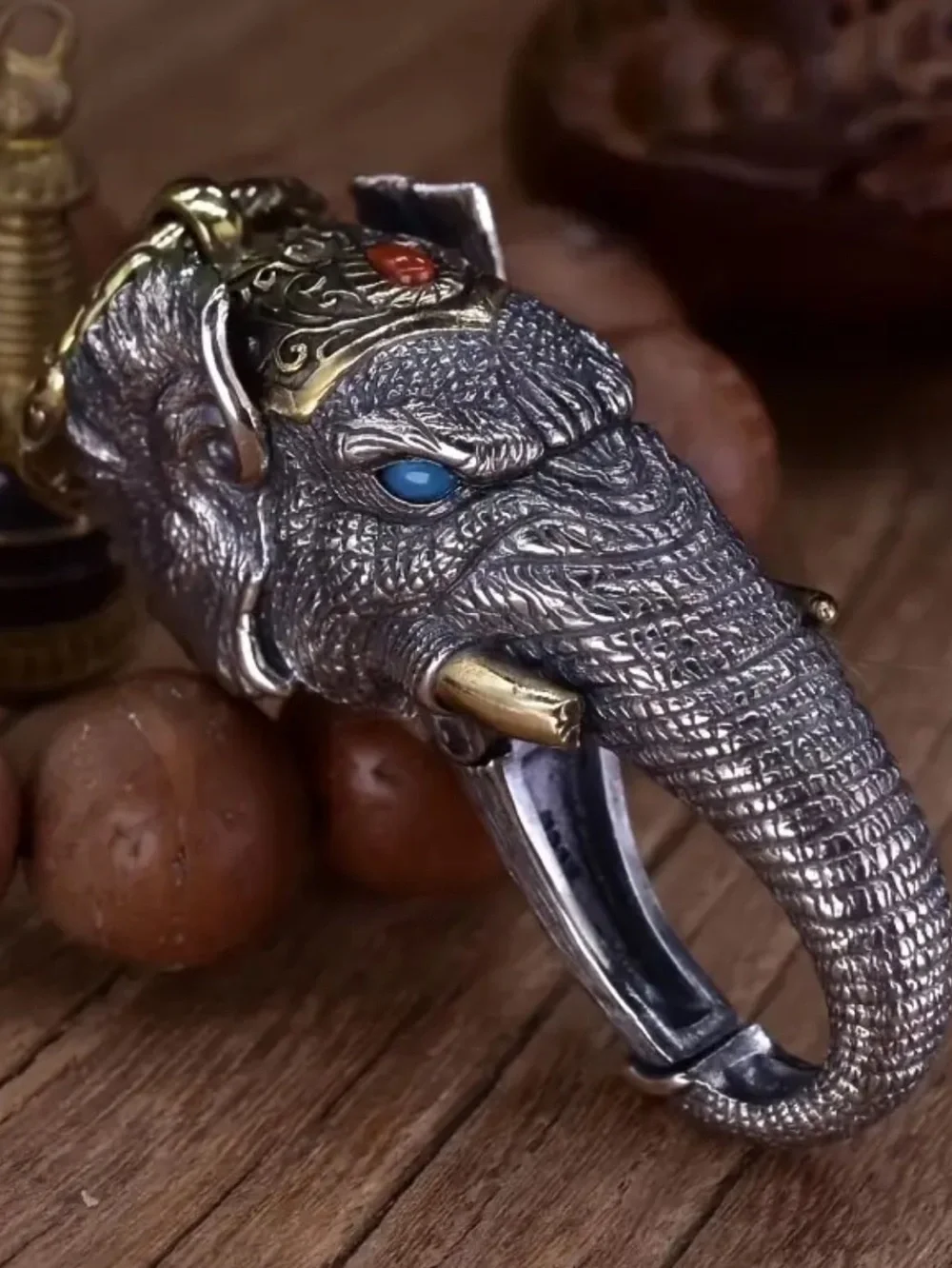 Elephant God keychain